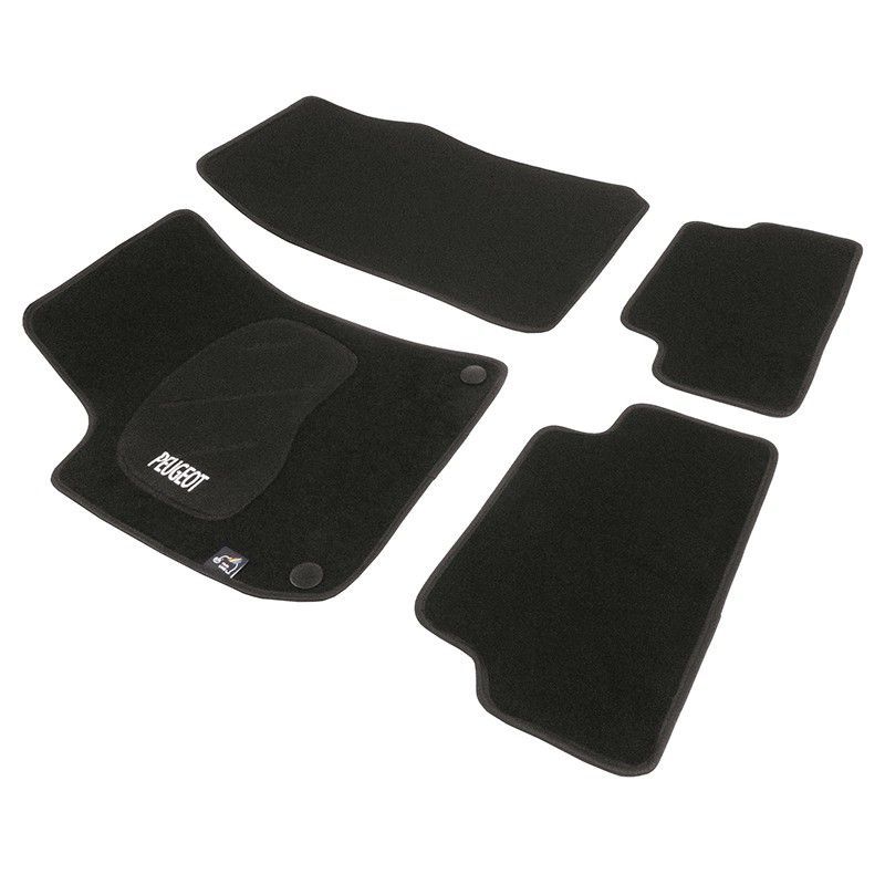 JGO. ALFOMBRAS DIAMOND NEGRA MOD. PEUGEOT 308 II T91 (13-)