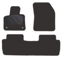 JGO. ALFOMBRAS DIAMOND NEGRA MOD. PEUGEOT 5008 II (17-)