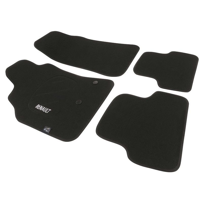 JGO. ALFOMBRAS DIAMOND NEGRA MOD. RENAULT MEGANE III (09-) con fijación