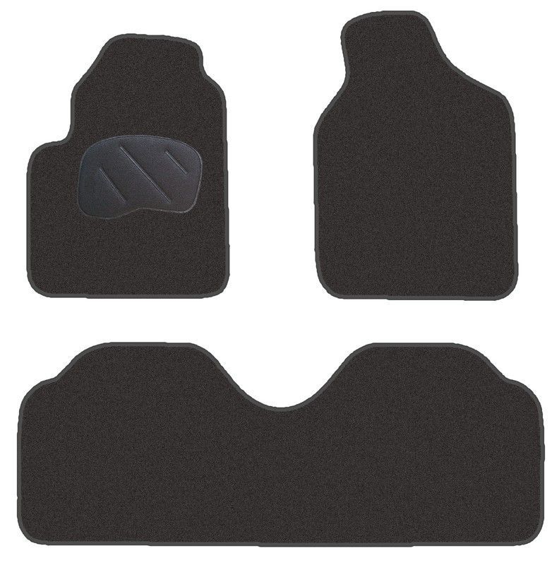 JGO. ALFOMBRAS DIAMOND NEGRA MOD. SEAT ALHAMBRA (6/01-10) S/MALETERO