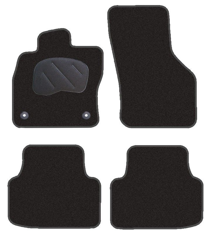 JGO. ALFOMBRAS DIAMOND NEGRA MOD.  SKODA OCTAVIA / OCTAVIA COMBI