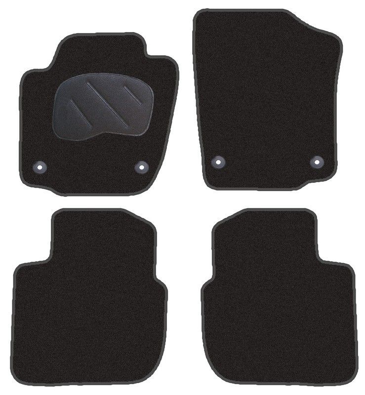 JGO. ALFOMBRAS DIAMOND NEGRA MOD. SKODA OCTAVIA RAPID 12-