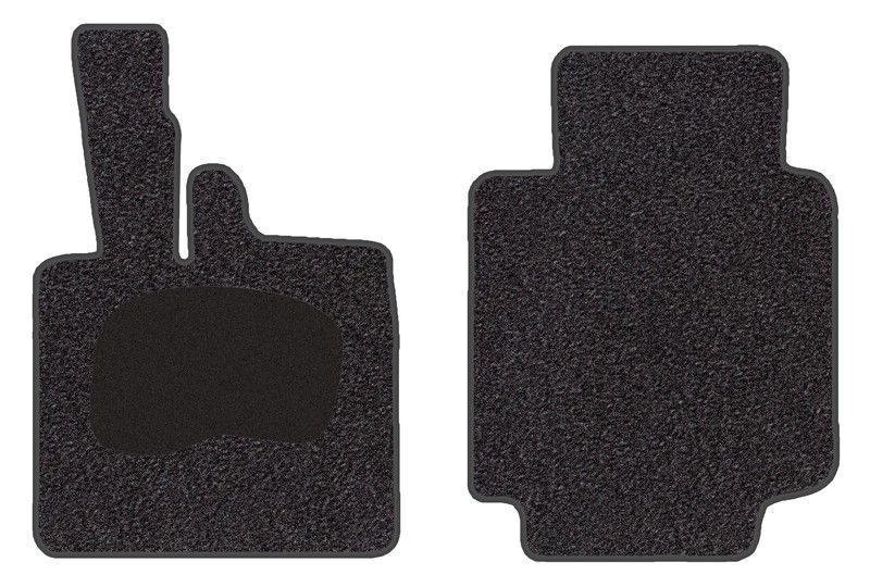 JGO. ALFOMBRAS DIAMOND NEGRA MOD.  SMART FORTWO (07)