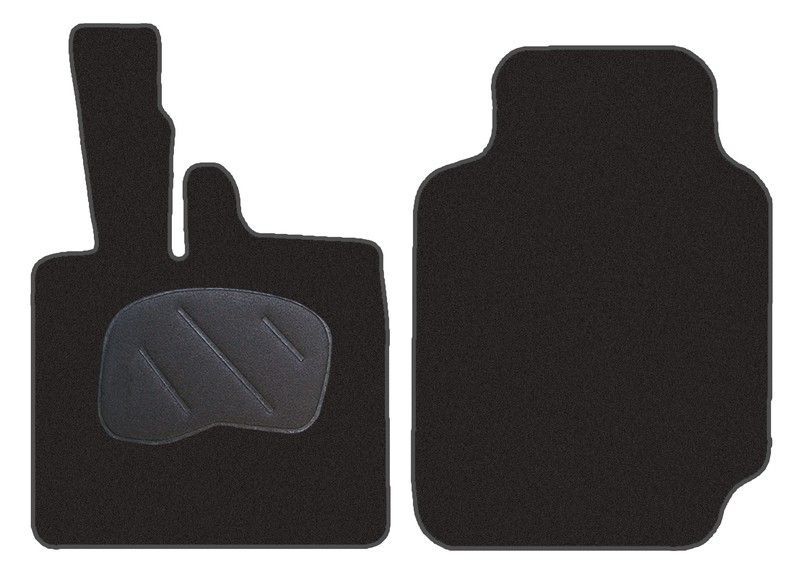JGO. ALFOMBRAS DIAMOND NEGRA MOD. SMART FORTWO  (3/98-)