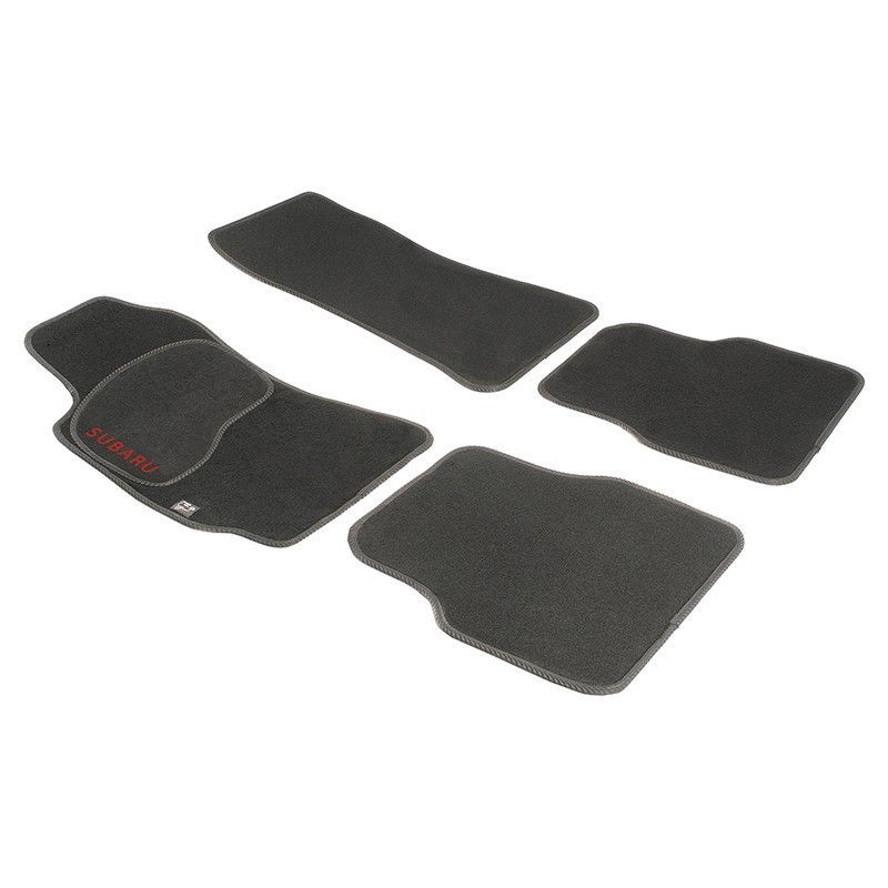 JGO. ALFOMBRAS DIAMOND NEGRA MOD. SUBARU FORESTER (03-08) con fijación
