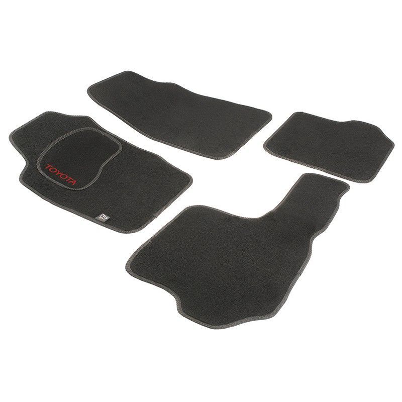JGO. ALFOMBRAS DIAMOND NEGRA MOD. TOYOTA RAV-4 (4/94-7/00)