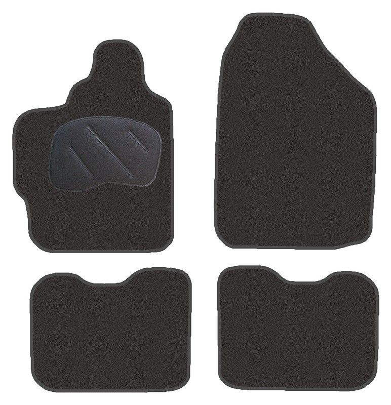 JGO. ALFOMBRAS DIAMOND NEGRA MOD. TOYOTA  YARIS XP90 (05-10)