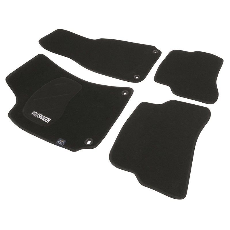 JGO. ALFOMBRAS DIAMOND NEGRA MOD. VOLKSWAGEN PASSAT (10/96-2/05) / PASSAT VARIANT ( 07- ) con fija