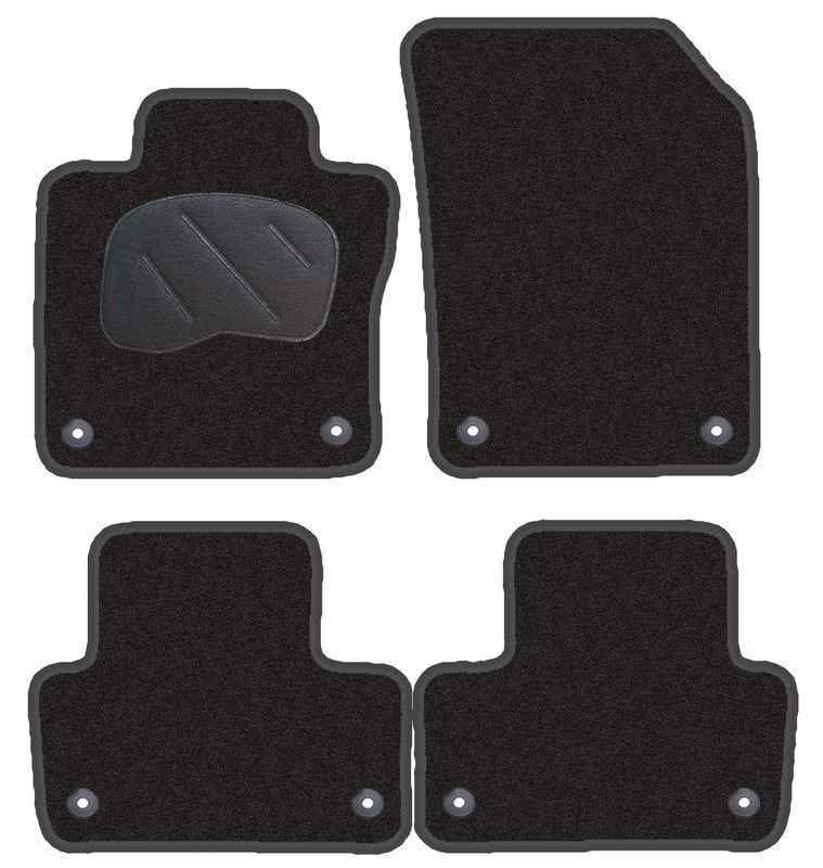 JGO. ALFOMBRAS DIAMOND NEGRA MOD. VOLVO XC60 II ( 17- )