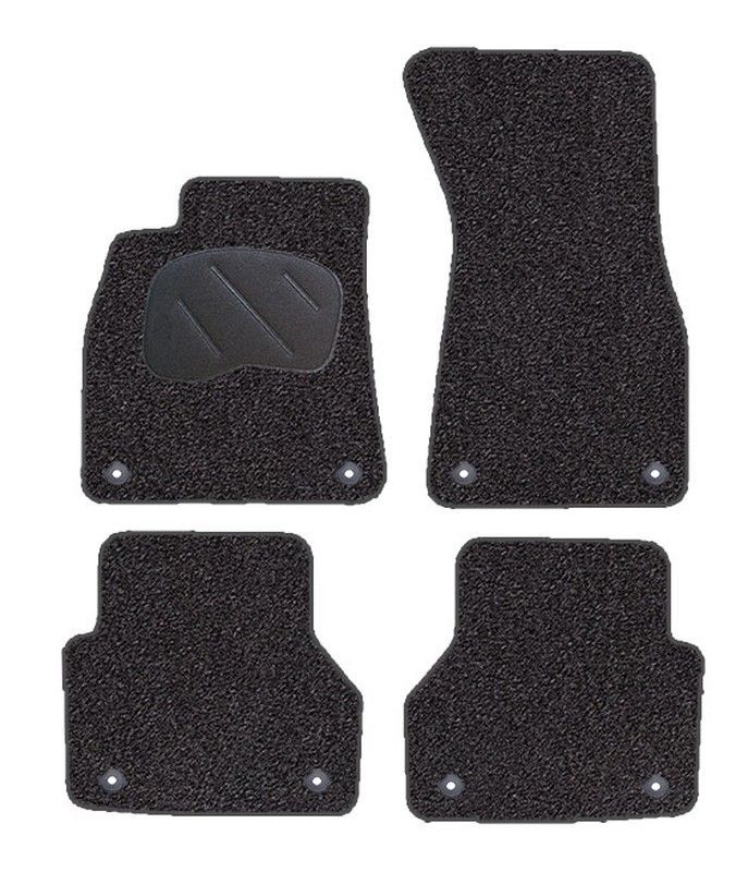 JGO. ALFOMBRAS DIAMOND NEGRO  MOD. AUDI A6 (C8) (2018-) 2F - 2P+2C+4T