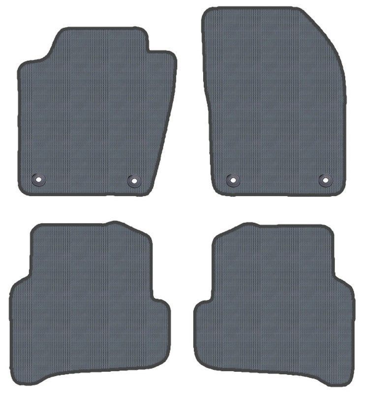 JGO.ALFOMBRAS GOMA MOD. SKODA FABIA III (NJ) 5P 2015-