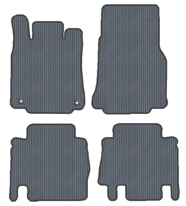 JGO. ALFOMBRAS GOMA "OFF ROAD"  MOD. MERCEDES VANEO (01-05)