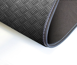 JGO.ALFOMBRAS "OFF ROAD" MOD.  AUDI A-4 (94-01) con fijación específica botón - 2