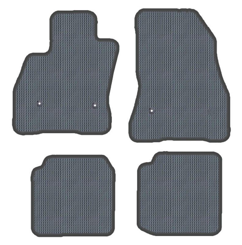 JGO.ALFOMBRAS "OFF ROAD" MOD.  FIAT 500 L ( 12- ) con fijación específica botón - 2