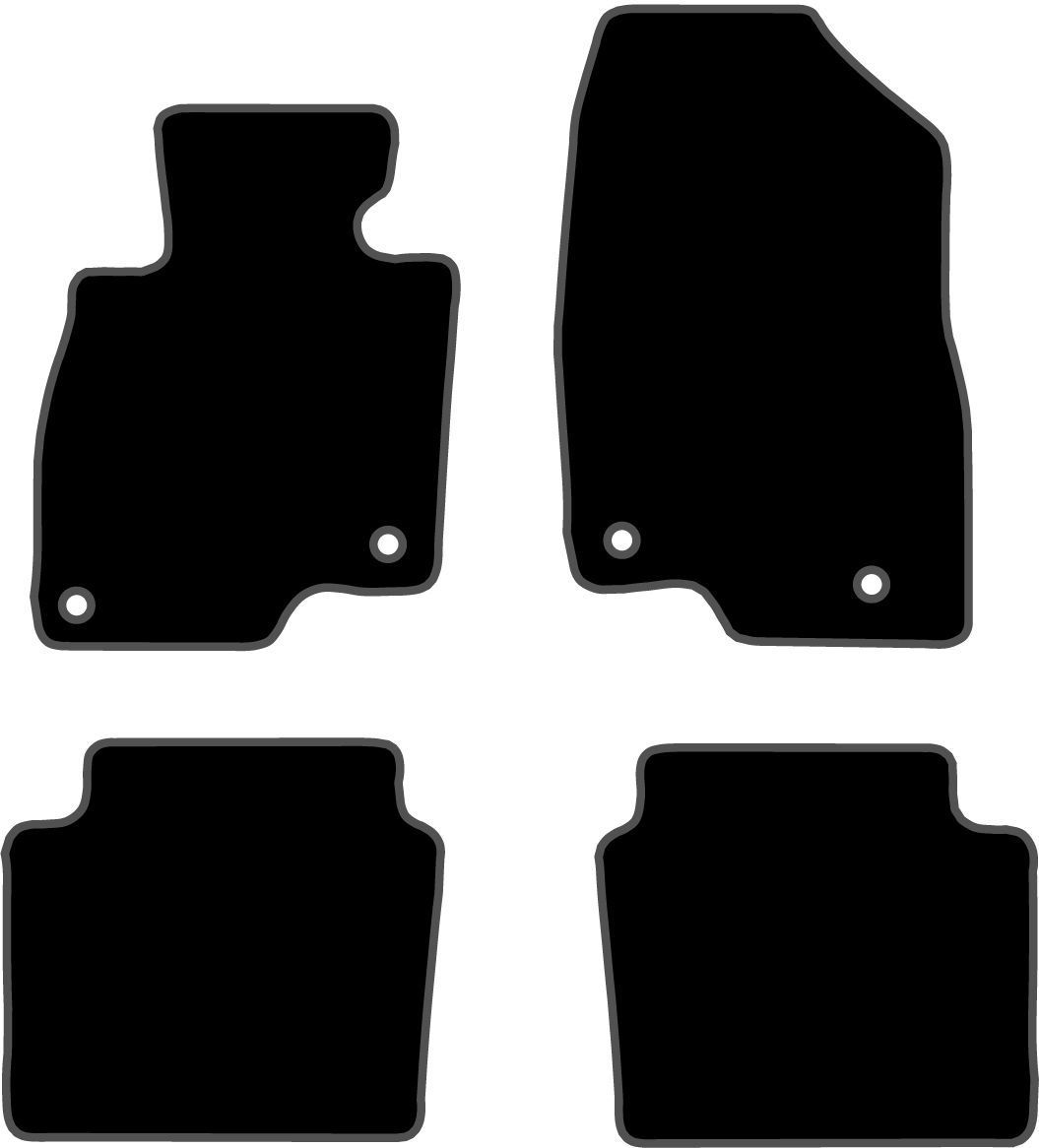 JGO.ALFOMBRAS "OFF ROAD" MOD. MAZDA 6 4P ( 12- )