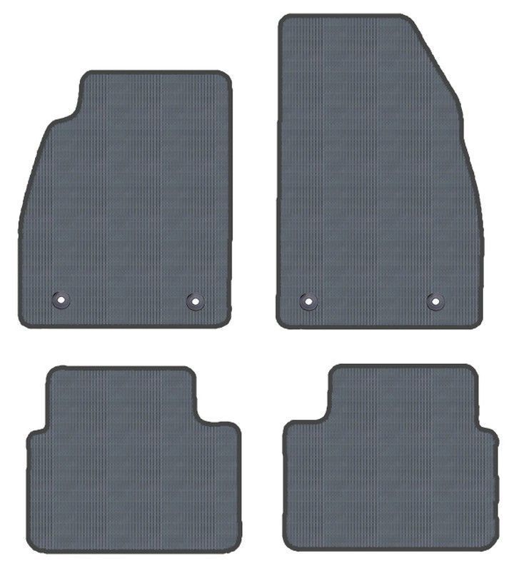 JGO.ALFOMBRAS "OFF ROAD" MOD.  OPEL INSIGNIA (09-) con fijación específica botón -