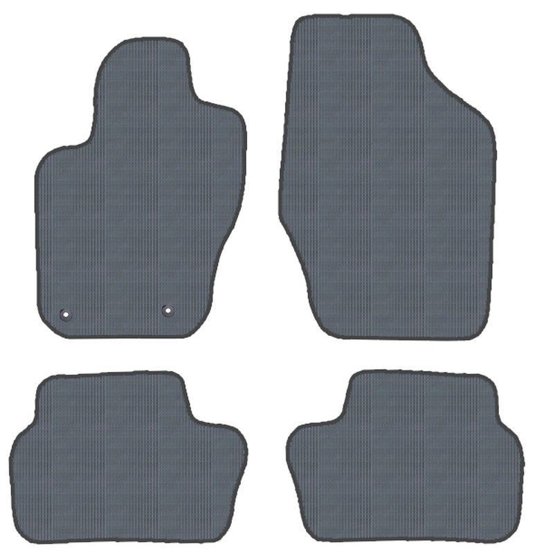 JGO.ALFOMBRAS "OFF ROAD" MOD.  PEUGEOT 307 con fijación específica botón - 2 piloto