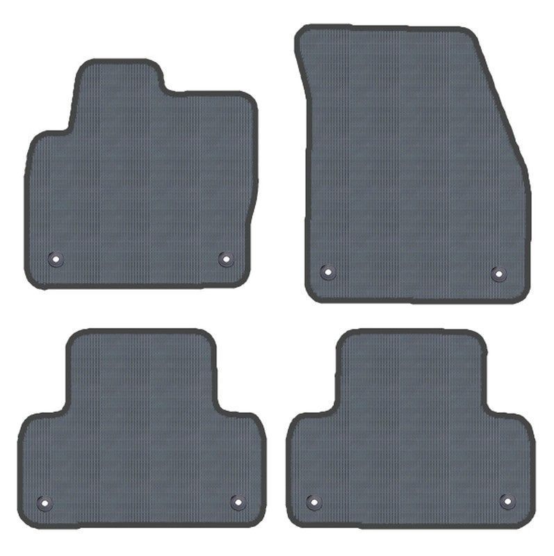 JGO.ALFOMBRAS "OFF ROAD" MOD. RANGE ROVER EVOQUE 5P (11-) con fijación ollao