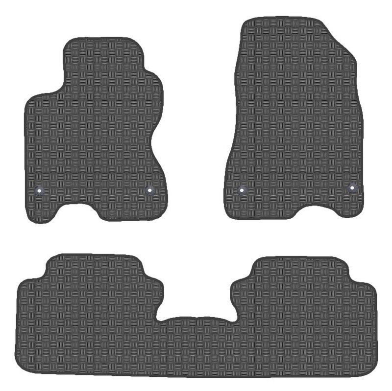 JGO.ALFOMBRAS "OFF ROAD" MOD.  RENAULT KOLEOS con fijación específica botón - 2