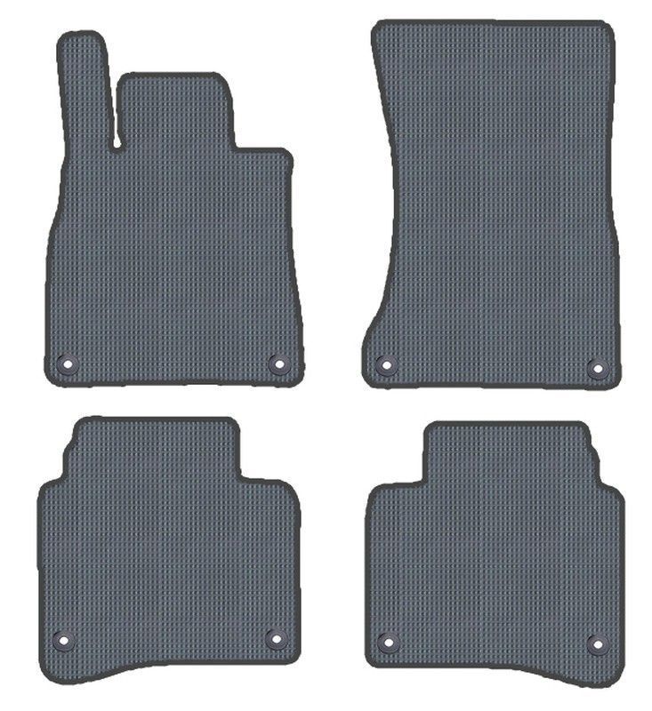 JGO. ALFOMBRAS "OFF ROAD" NEGRA MOD.  MERCEDES CLASE S  W222  (13 - 20)2F - 2P+2C+4T