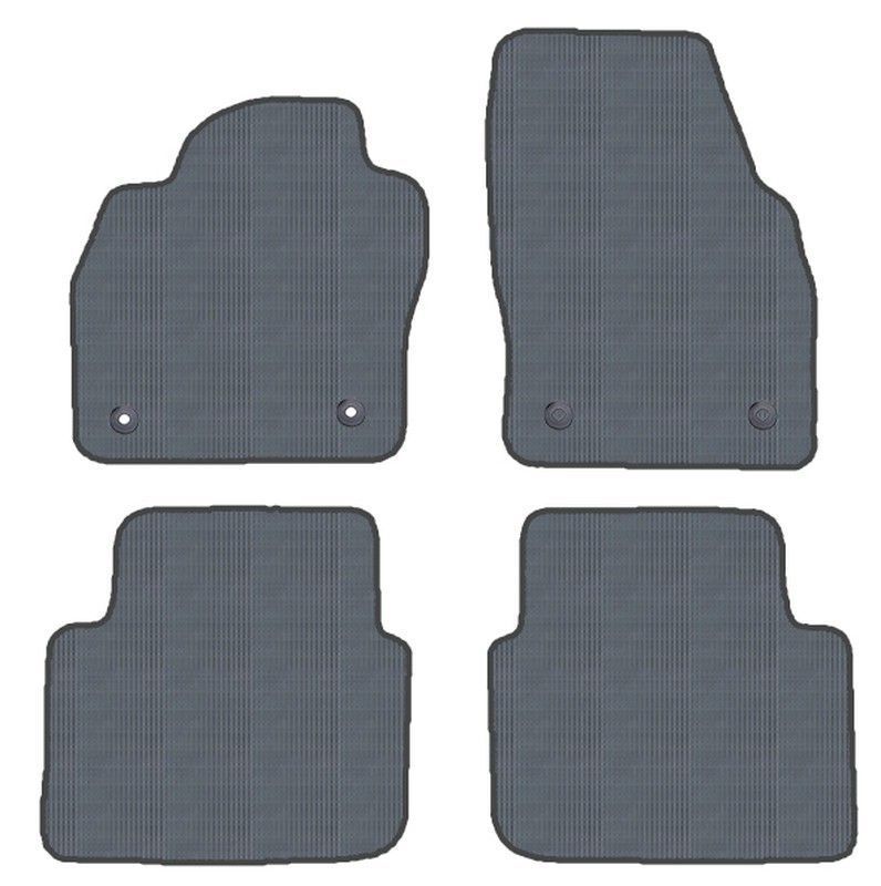 JGO. ALFOMBRAS "OFF ROAD" NEGRA MOD. SKODA KAMIQ (2019-) 2F -2P+2C