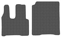 JGO. ALFOMBRAS "OFF ROAD" NEGRO MOD. MERCEDES ACTROS MP5 (2019-) - 1F