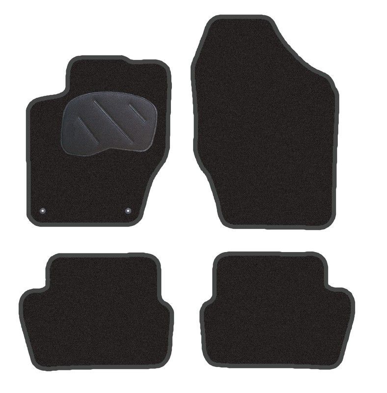 JGO. ALFOMBRAS PREMIUM NEGRA MOD. DS4 CROSSBACK (15-) 2F - 2P