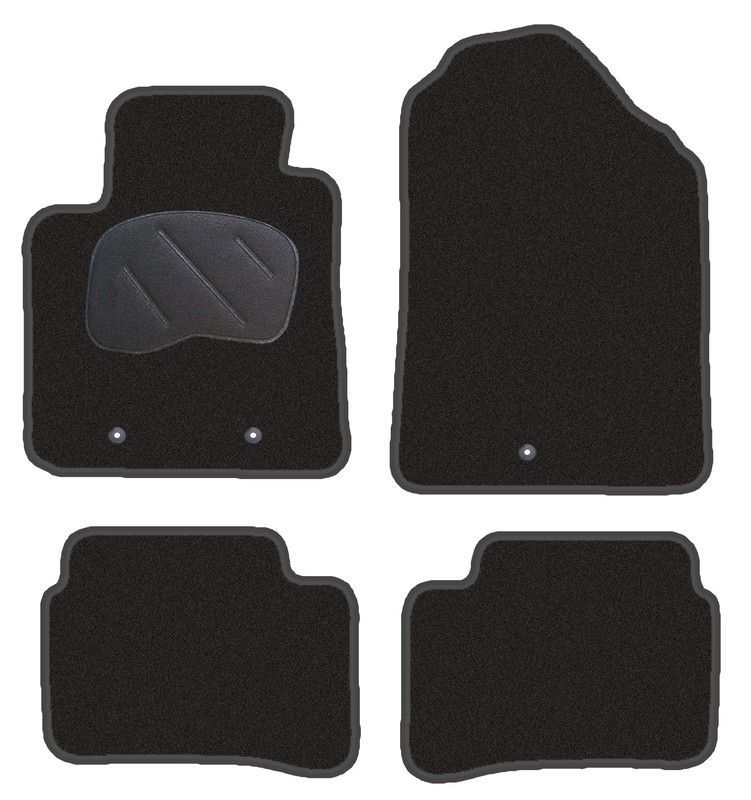 JGO. ALFOMBRAS PREMIUM NEGRA MOD. HYUNDAI I-10(II/BA) 5P 2013-