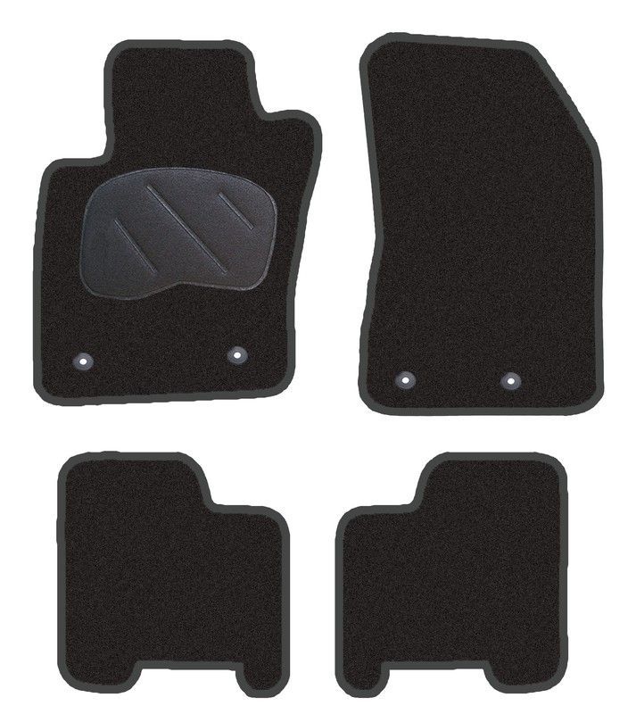 JGO. ALFOMBRAS PREMIUM NEGRA MOD. JEEP RENEGADE (14-)