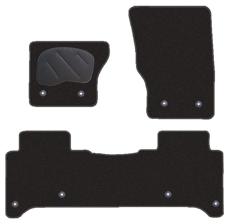 JGO. ALFOMBRAS PREMIUM NEGRA MOD. LAND ROVER RANGER ROVER IV 5 P 2012 -