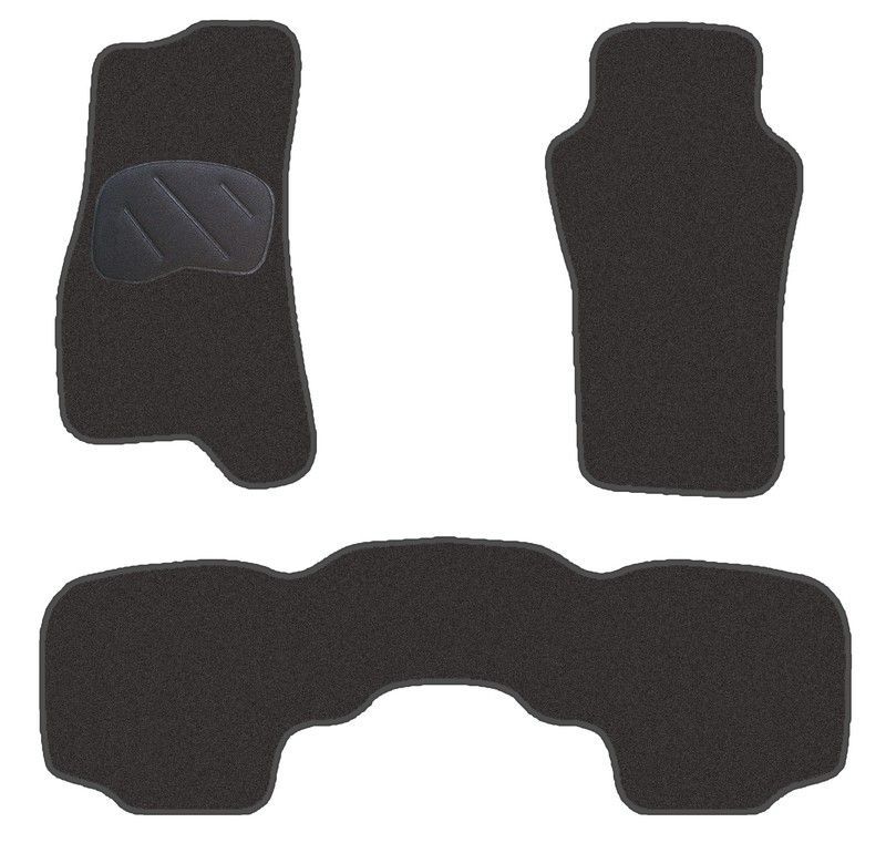 JGO. ALFOMBRAS PREMIUM NEGRA MOD.  NISSAN PATROL GR CORTO - LARGO (8/87-