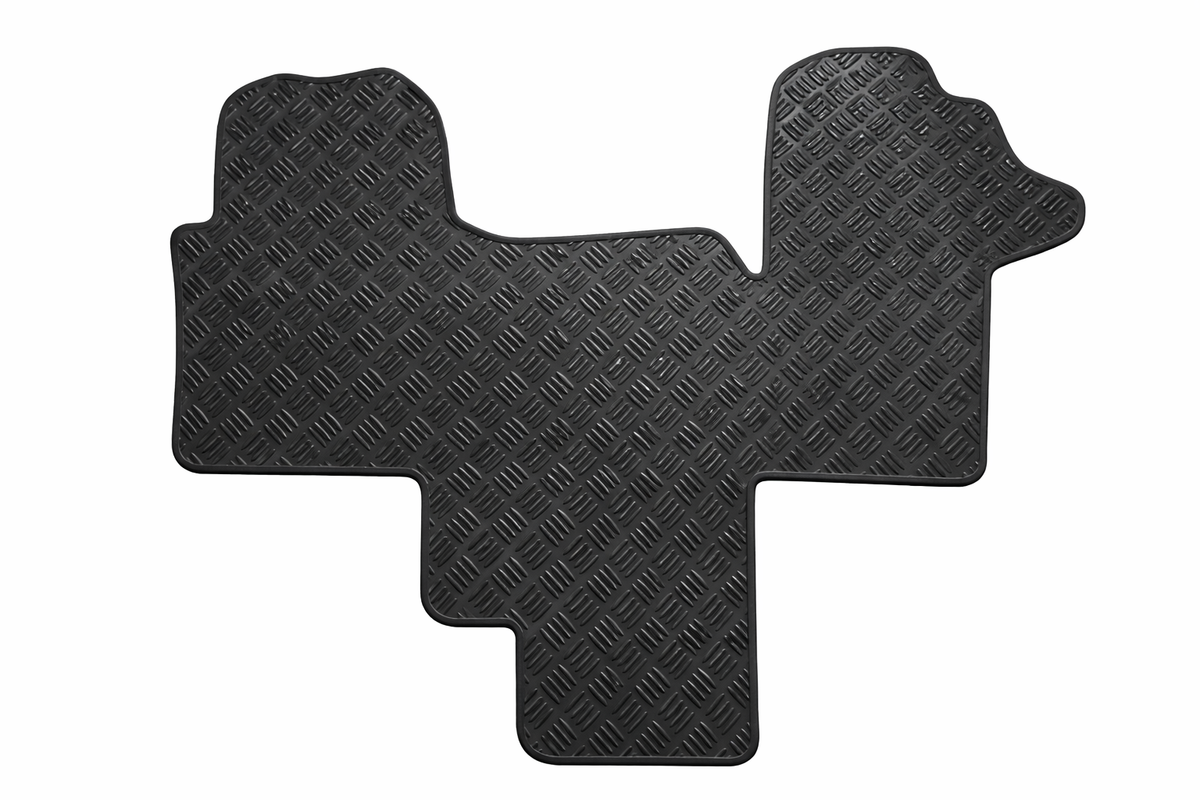 JGO. ALFOMBRAS PREMIUM NEGRA MOD. RENAULT MASTER  AUTOCARAVANA (2010- )-1FP