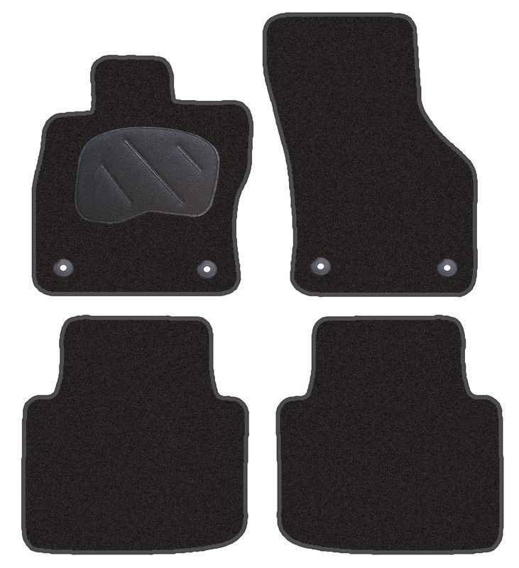 JGO. ALFOMBRAS PREMIUM NEGRA MOD. SKODA SUPERB III
