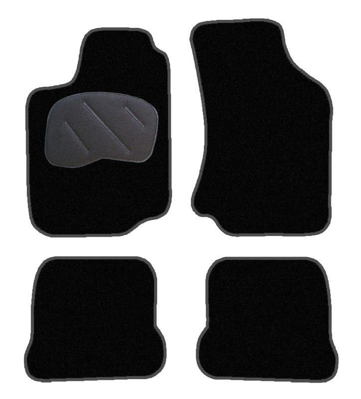 JGO. ALFOMBRAS PREMIUM NEGRA MOD.  VOLKSWAGEN GOLF III