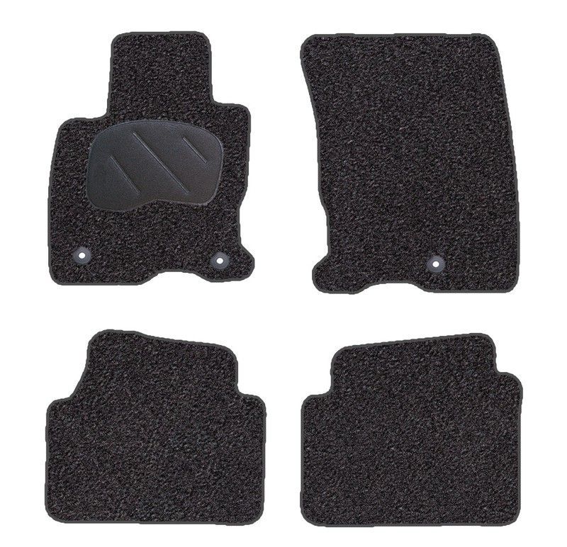 JGO. ALFOMBRAS PREMIUN NEGRA MOD. FORD KUGA III (2020-) 2F - 2P+1C