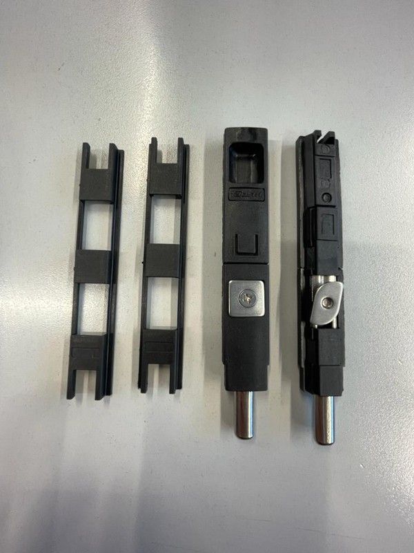 Jgo. Pasador 2ª hoja nylon sobreponer