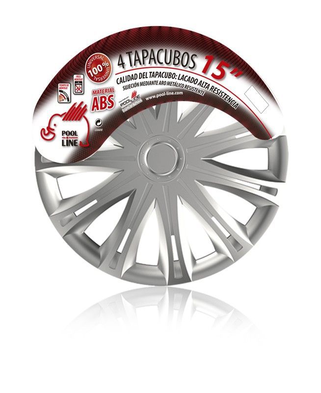 JGO. TAPACUBOS ABS RALLY 15" ENVASE FILM