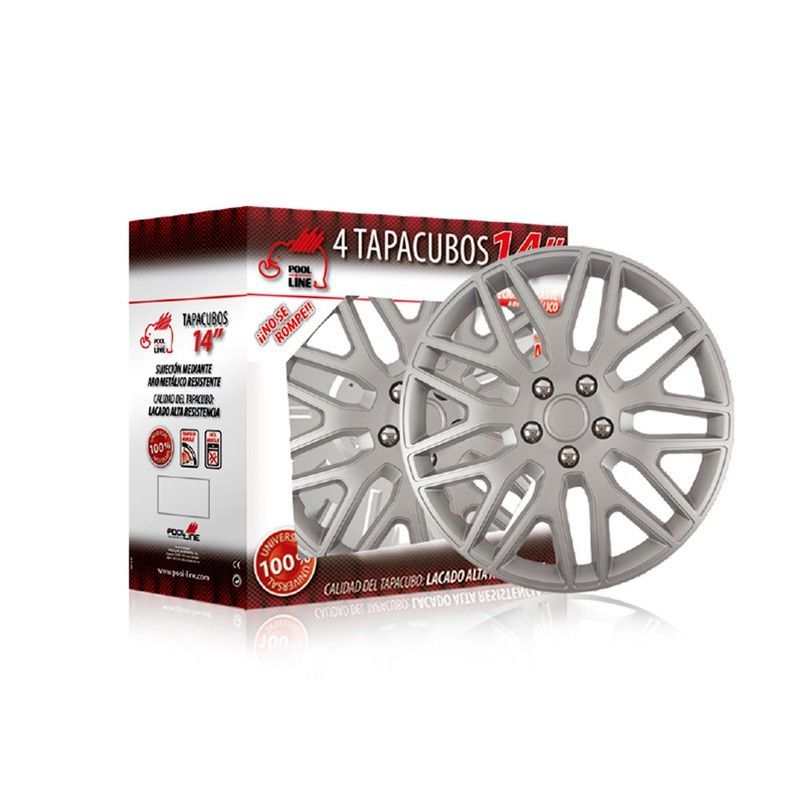 JGO. TAPACUBOS ABS RUSH 14" ENVASE CAJA