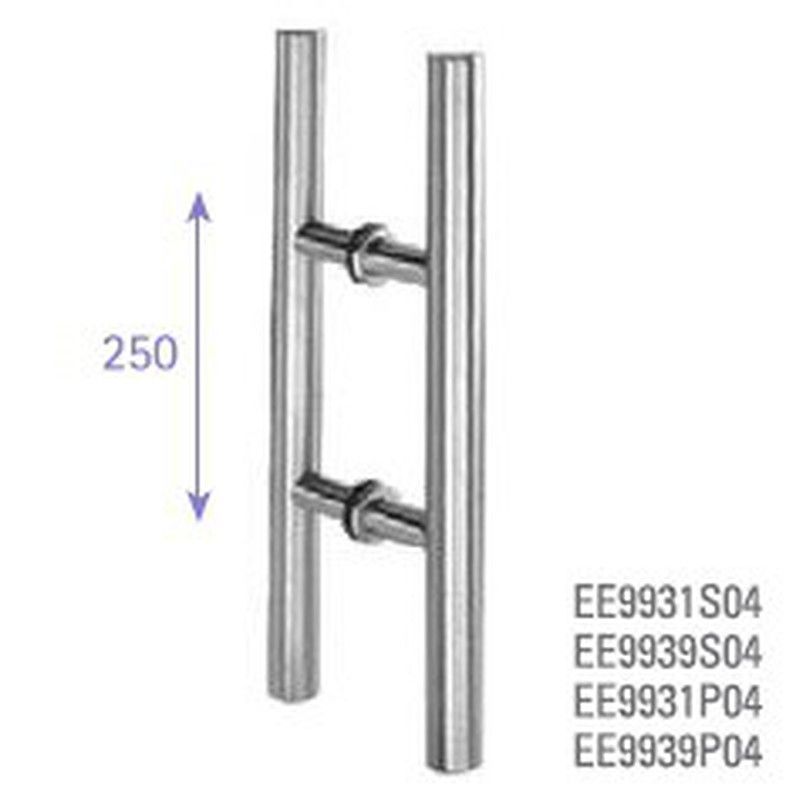 Jgo. Tirador tt005/s-s mate inox.