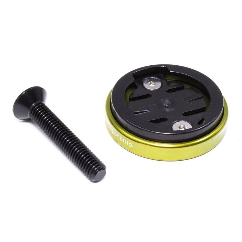 JRC Components Enkei Top Cap Mount | Garmin Acid Green