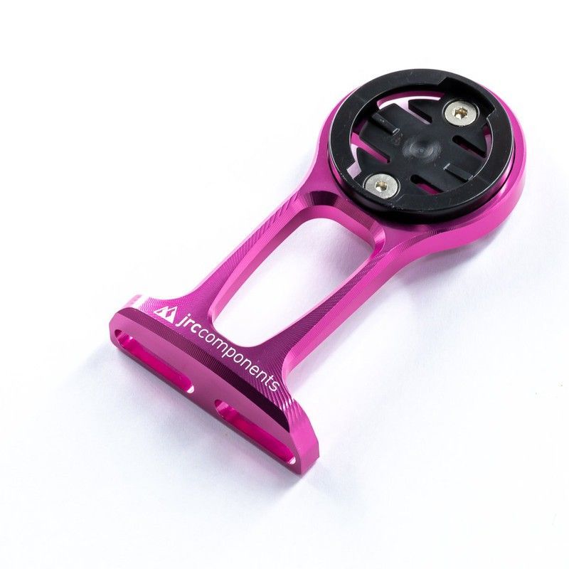 JRC Stem Out Front Mount - Garmin Pink