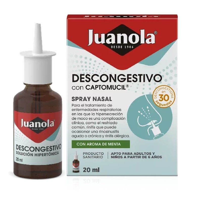 Juanola Descongestivo Spray Nasal 20 ml