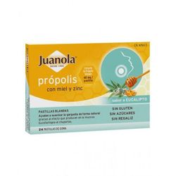 Juanola Pastillas Blandas Propolis Eucalipto 24u