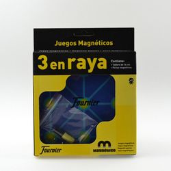 Juego 3 en raya magnetico