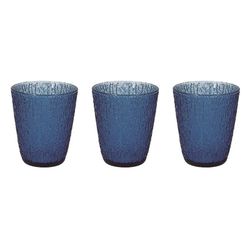 Juego 3 Vasos Davor Azul