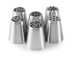 Juego 6 Boquillas Rusas D 3,5X4,2 Cm Lacor