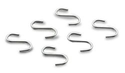 Juego 6 ganchos inox