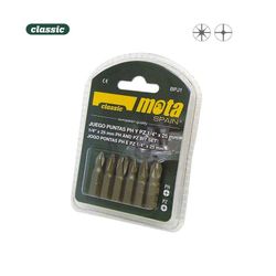 Juego 6 puntas ph 1-2-3 pz 1-2-3 x 25mm bpj1