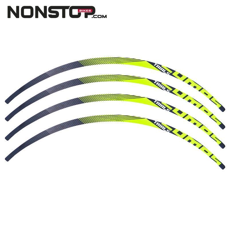 Juego Adhesivos Llanta COMAS Amarillo