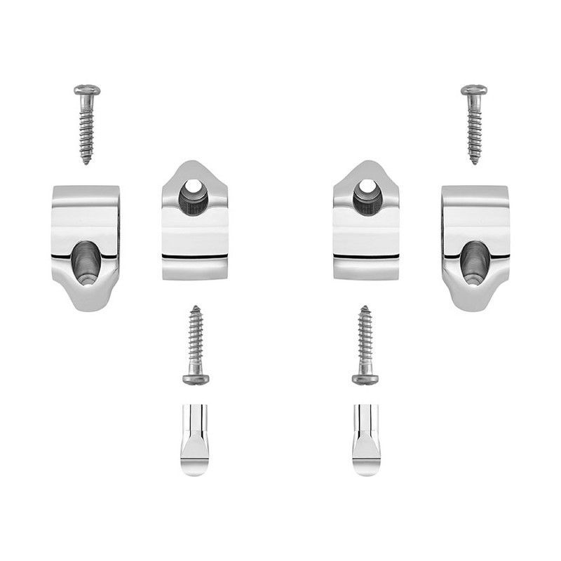 Juego Bisagras Amortiguadas Acero Roca